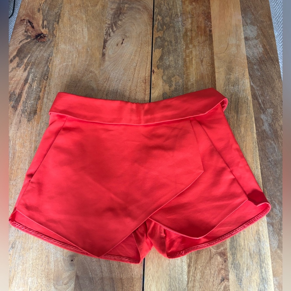 Zara Vibrant Red Women's Skorts
